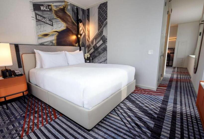 주니어 스위트 킹사이즈 침대, M Social New York Downtown