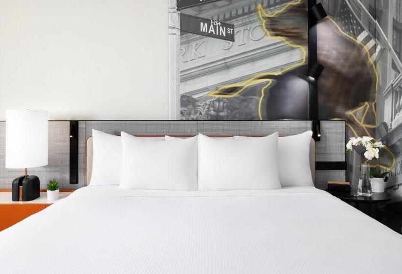 도시전망 디럭스룸 킹침대, M Social New York Downtown