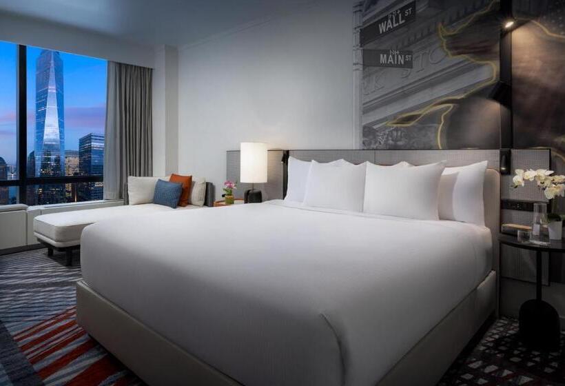 도시전망 디럭스룸 킹침대, M Social New York Downtown