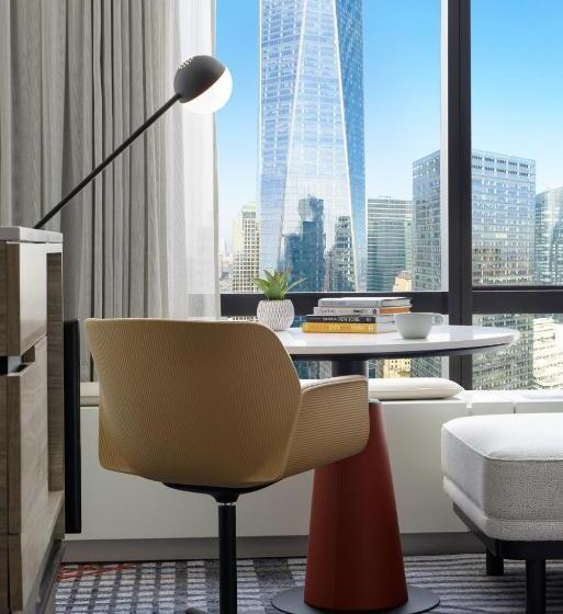 도시전망 디럭스룸 킹침대, M Social New York Downtown