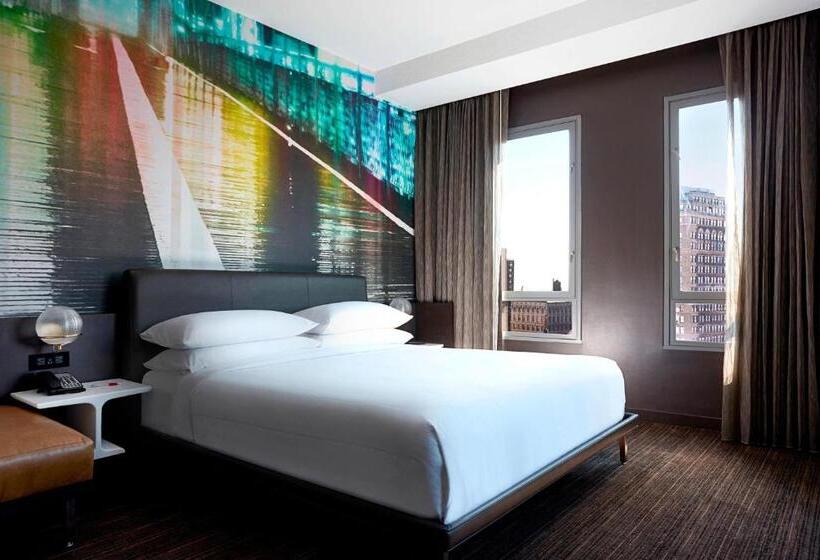 غرفة ديلوكس سرير كينج ذات إطلالة, New York Marriott At The Brooklyn Bridge