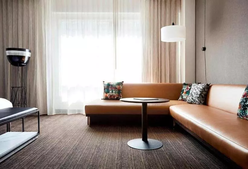 キングサイズベッドのエクゼクティブルーム, New York Marriott At The Brooklyn Bridge