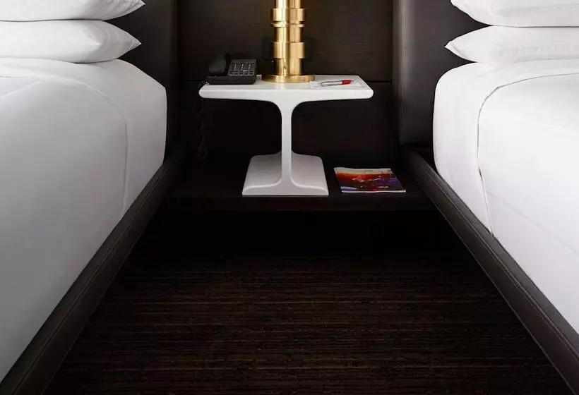 ２ダブルベッドのスタンダードルーム, New York Marriott At The Brooklyn Bridge