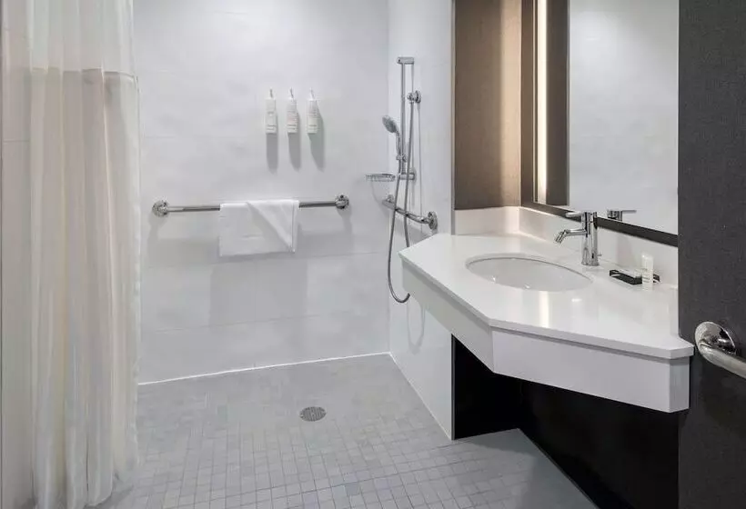 ２ダブルベッドのスタンダードルーム, New York Marriott At The Brooklyn Bridge