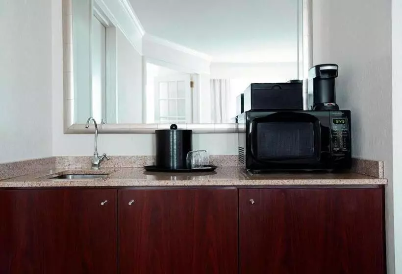 キングサイズベッドのスイートルーム, Washington Dulles Marriott Suites