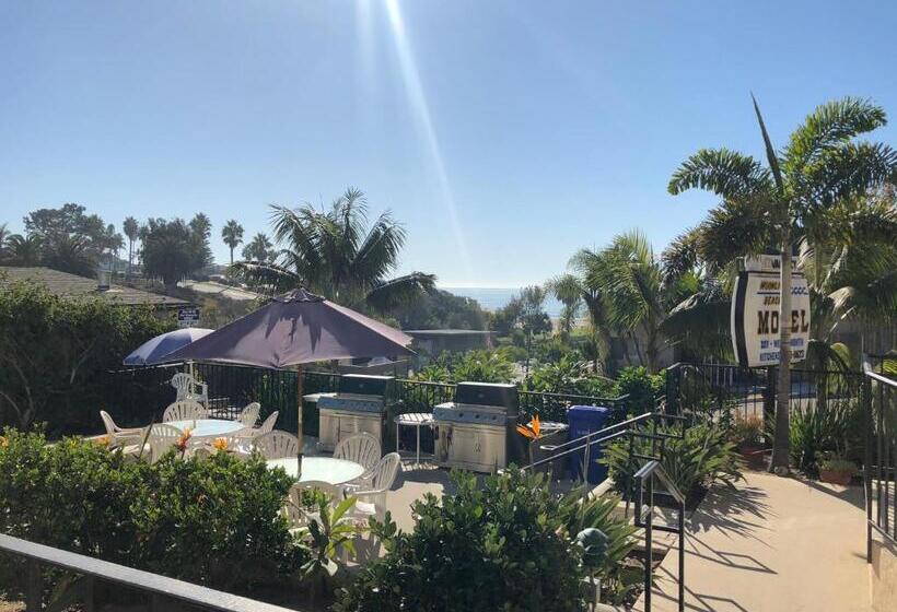غرفة ديلوكس ثلاثية مطلة على البحر, Moonlight Beach Motel