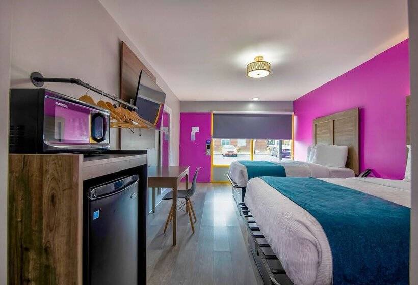 חדר סטנדרט שתי מיטות זוגיות, Motel 6 Tuscaloosa Al University