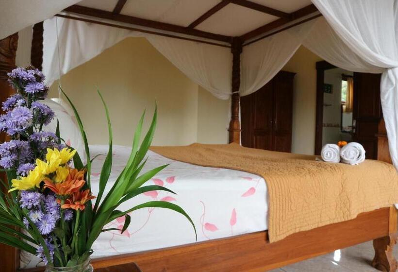 וילת חדר שינה 1, נוף לגינה, Ubud Batik Villa