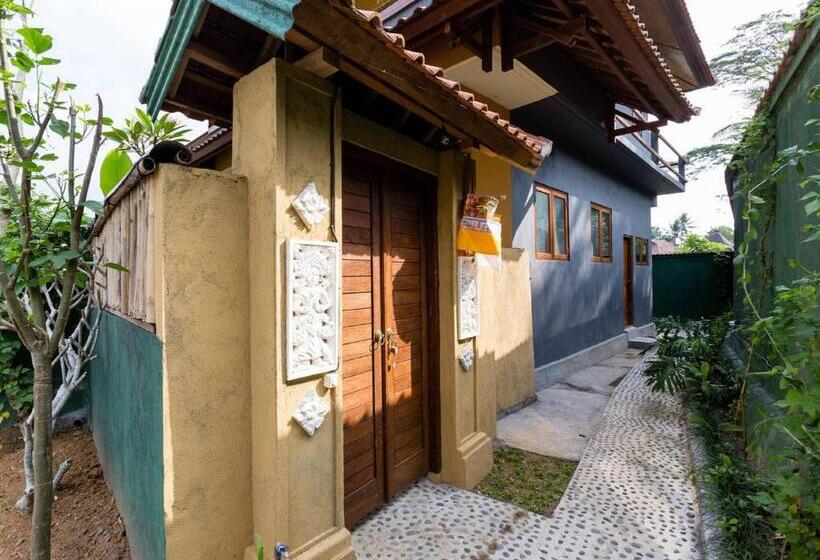 וילת חדר שינה 1, נוף לגינה, Ubud Batik Villa