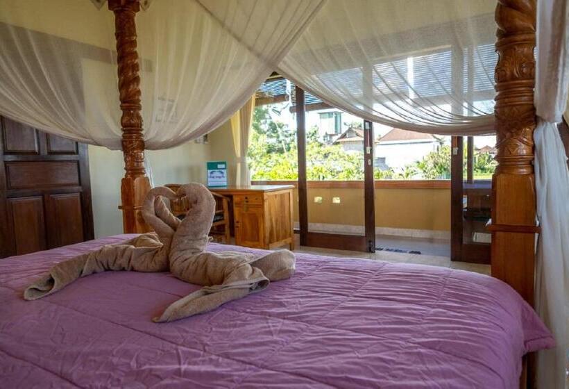 וילת סופריור, חדר שינה 1, Ubud Batik Villa