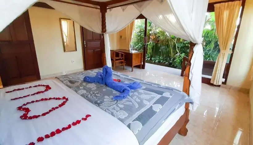 ガーデンビューの１ベッドルームビラ, Ubud Batik Villa