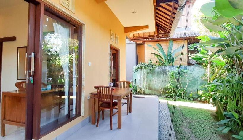 וילת חדר שינה 1, נוף לגינה, Ubud Batik Villa