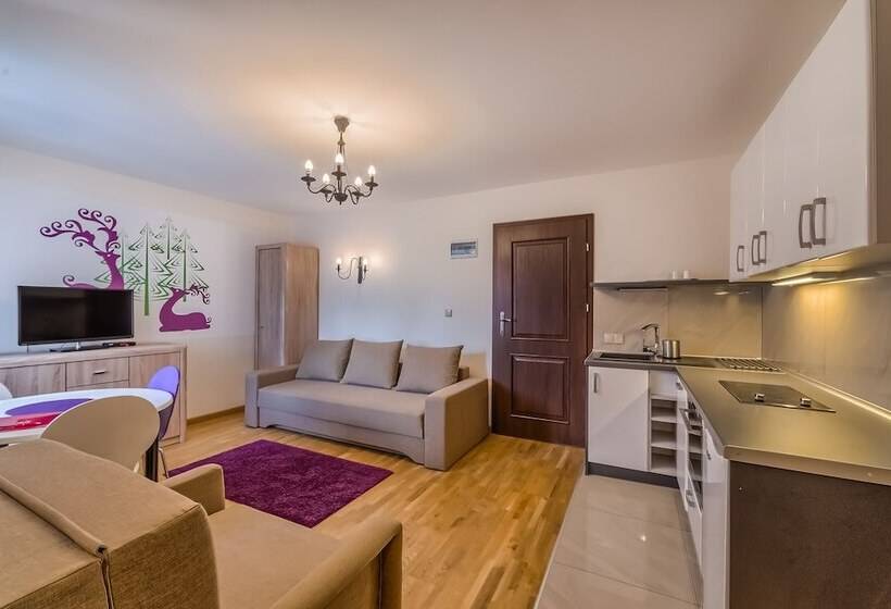 带1个卧室的舒适公寓, Aparthotel Delta Białka