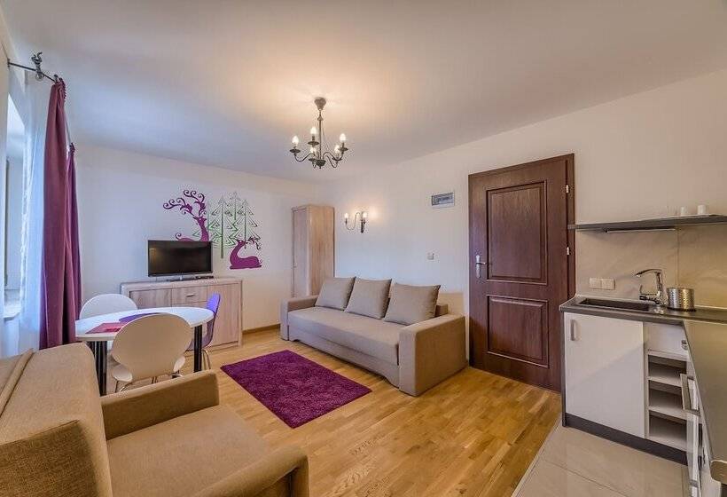 带1个卧室的舒适公寓, Aparthotel Delta Białka