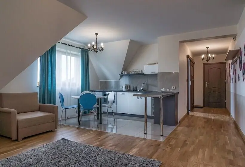 １ベッドルームのデラックスアパートメント, Aparthotel Delta Białka