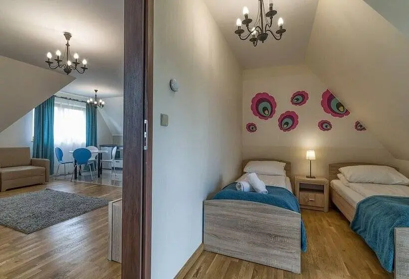 １ベッドルームのデラックスアパートメント, Aparthotel Delta Białka
