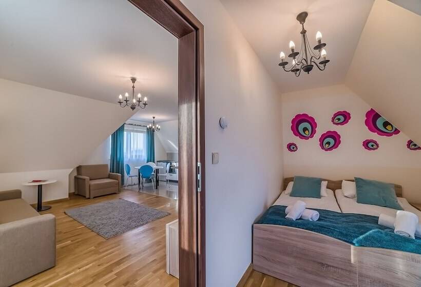 带1个卧室的豪华公寓, Aparthotel Delta Białka