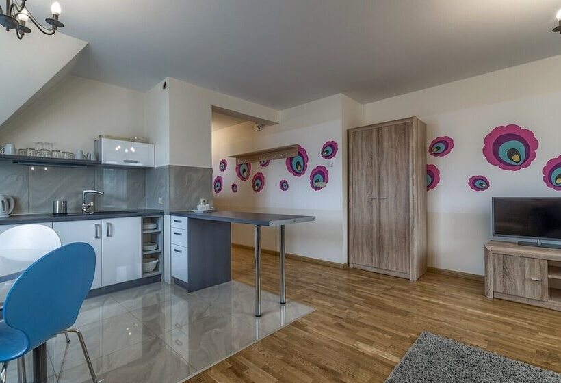 带1个卧室的豪华公寓, Aparthotel Delta Białka