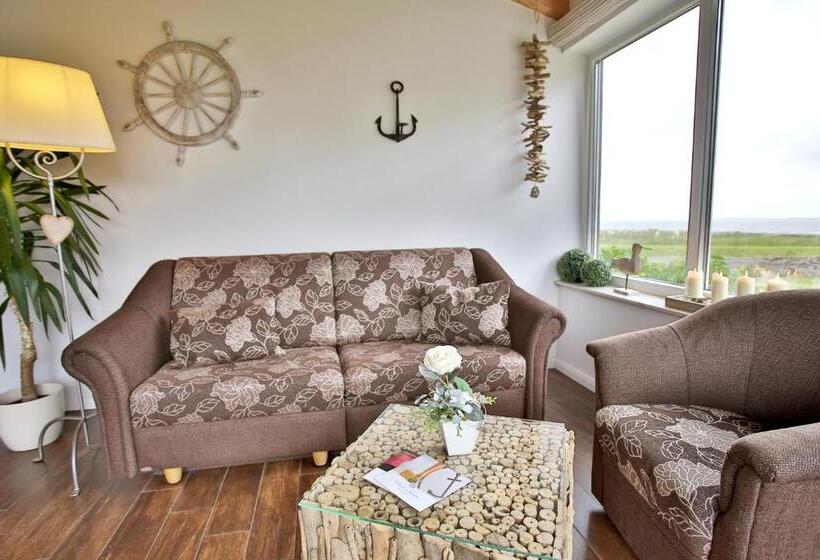 디럭스 룸, Anker S Hörn   Hotel & Restaurant Auf Der Hallig Langeness