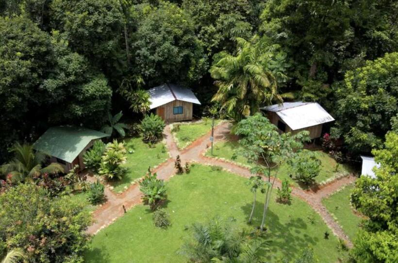 بنجلو قياسى مطلّ علي الحديقة, Citronela Lodge Corcovado
