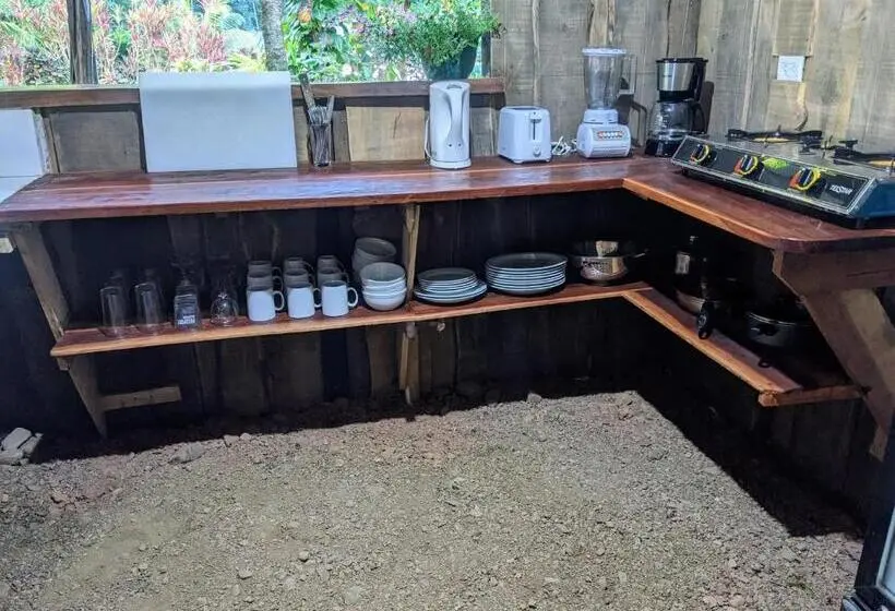 ガーデンビューのスタンダードバンガロー, Citronela Lodge Corcovado