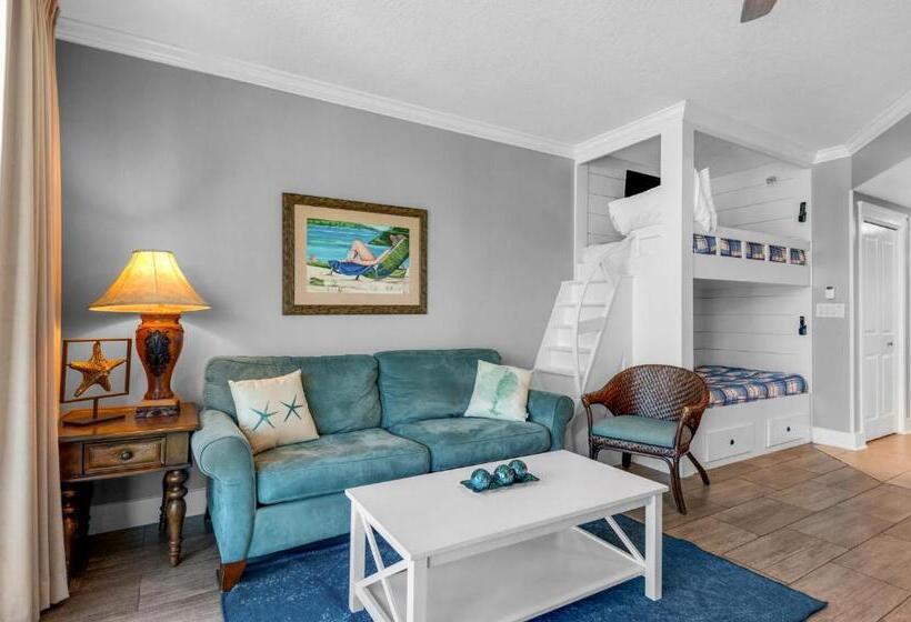 침실 1개 풀장 전망 아파트, Waterscape Resort By Tufan