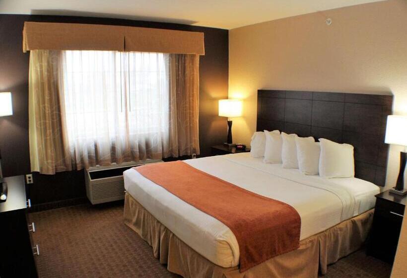 キングサイズベッドのスタンダードルーム, Best Western Flora Inn