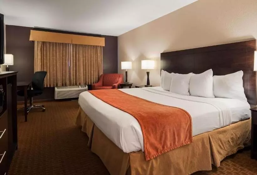 キングサイズベッドのスタンダードルーム, Best Western Flora Inn
