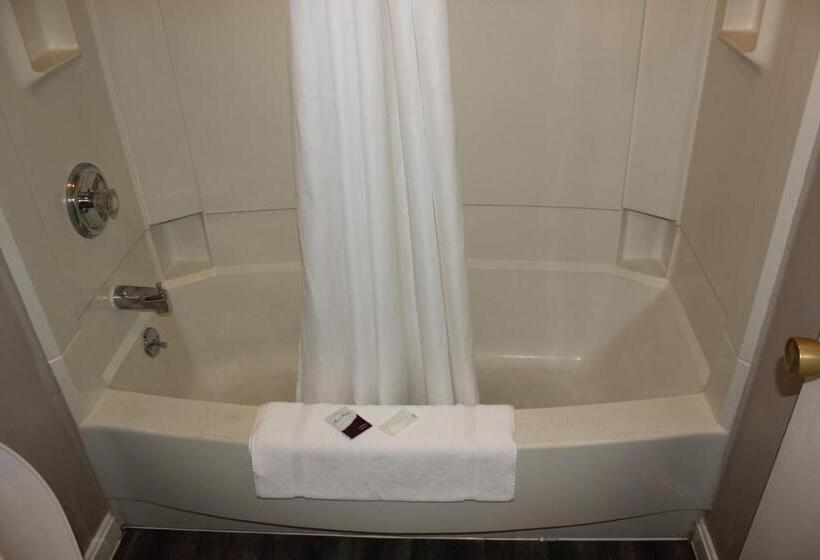 带大床的标准工作室, Red Carpet Inn  Louisville