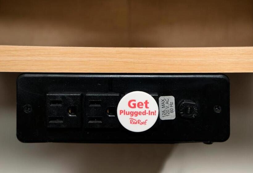 キングサイズベッドのスーペリアルーム, Red Roof Inn Indianapolis South