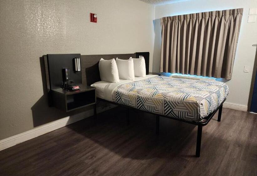 身障者適用スタンダードルーム, Studio 6 Sacramento, Ca   Natomas & Smf Airport