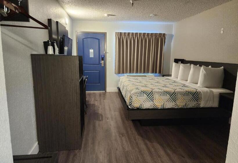 스탠다드 룸 킹사이즈 침대, Studio 6 Sacramento, Ca   Natomas & Smf Airport