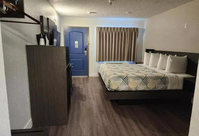 Standard-huone King-vuode, Studio 6 Sacramento, Ca Natomas & Smf Airport