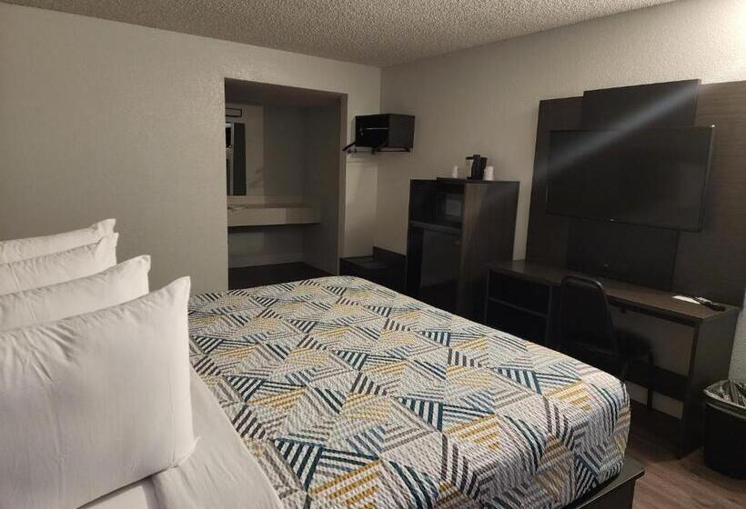 キングサイズベッドのスタンダードルーム, Studio 6 Sacramento, Ca   Natomas & Smf Airport