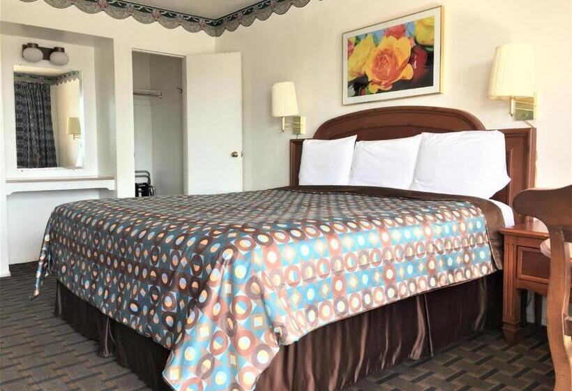 带大床的标准间, Ramblin Rose Motel