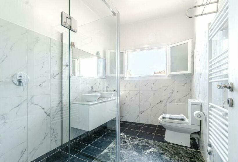 带露台的套间, Castel Abaso Boutique Apartments By Explore Andros