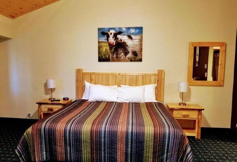 标准间带双人床, Round Barn Lodge