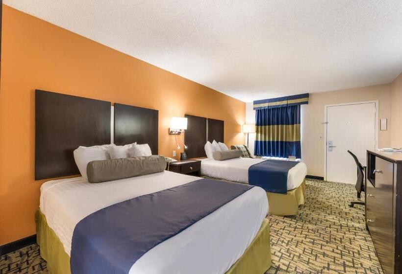 חדר סטנדרט שתי מיטות זוגיות, Surestay Hotel By Best Western Meridian