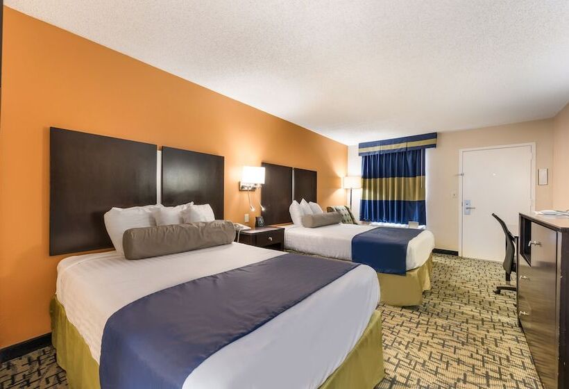 חדר סטנדרט שתי מיטות זוגיות, Surestay Hotel By Best Western Meridian