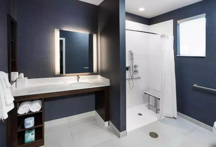 キングサイドベッドのスタンダードワンルーム, Residence Inn By Marriott Milwaukee Brookfield