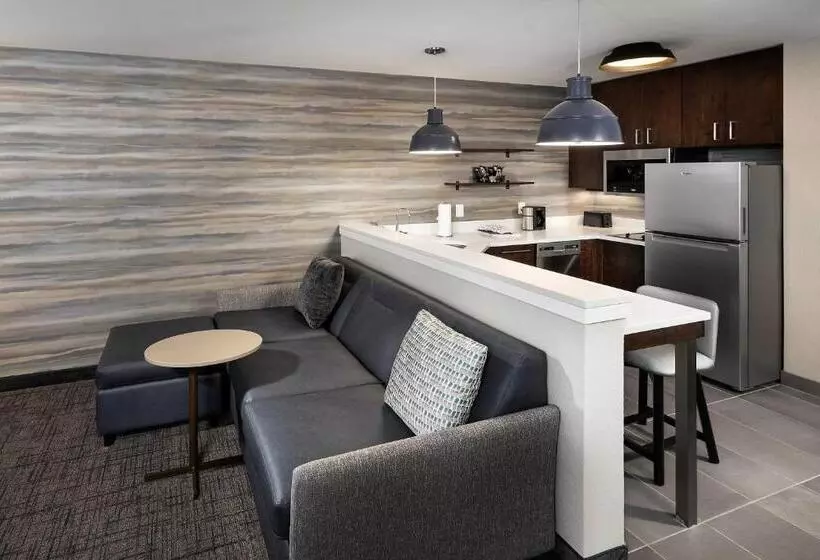 キングサイドベッドのスタンダードワンルーム, Residence Inn By Marriott Milwaukee Brookfield