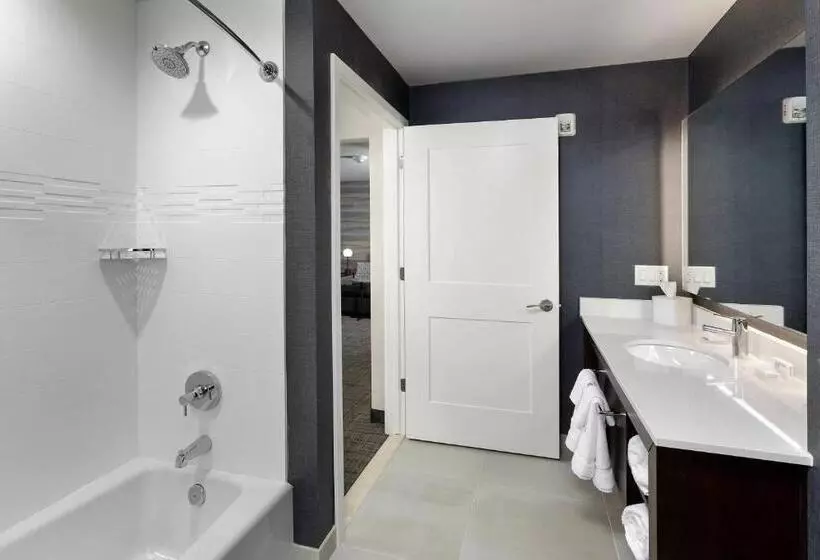 キングサイズベッドのスイートルーム, Residence Inn By Marriott Milwaukee Brookfield