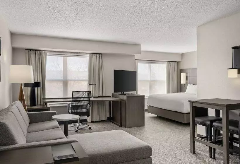 ダブルベッドのスタンダードスタジオ, Residence Inn By Marriott Davenport