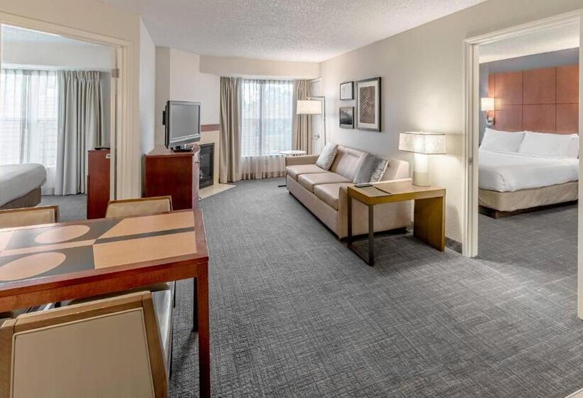 침실 2개 스위트, Residence Inn Sacramento Rancho Cordova