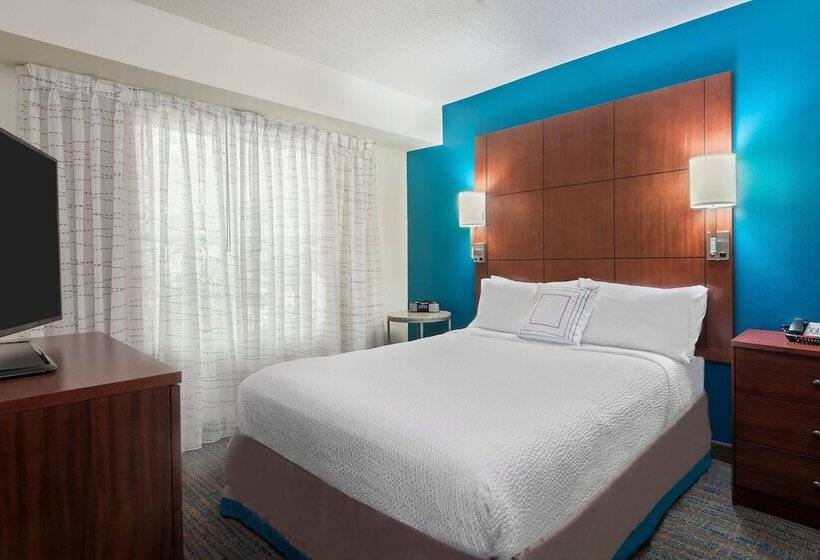 带2个卧室的套房, Residence Inn Savannah Midtown