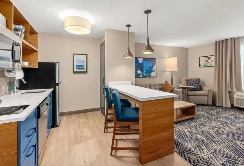 キングサイズベッドのスイートルーム, Candlewood Suites Sumner Puyallup Area, An Ihg