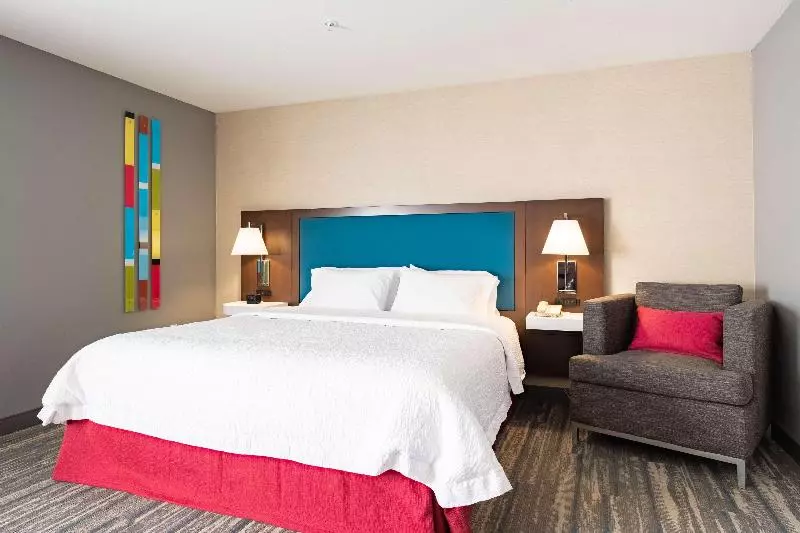 اتاق استاندارد با تخت بزرگ برای معلولان, Hampton Inn & Suites Salt Lake City Airport