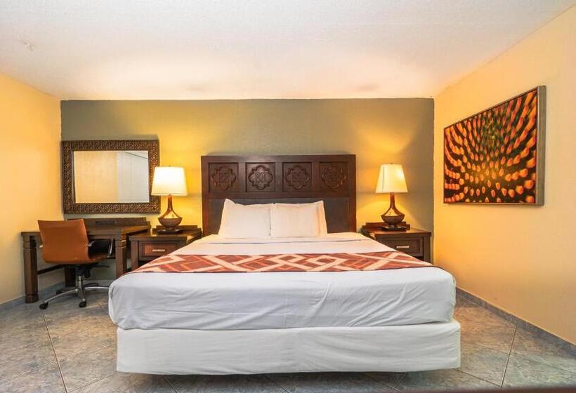 חדר דחוקס עם מיטת קינג, Sevilla Inn Kissimmee Near Disney