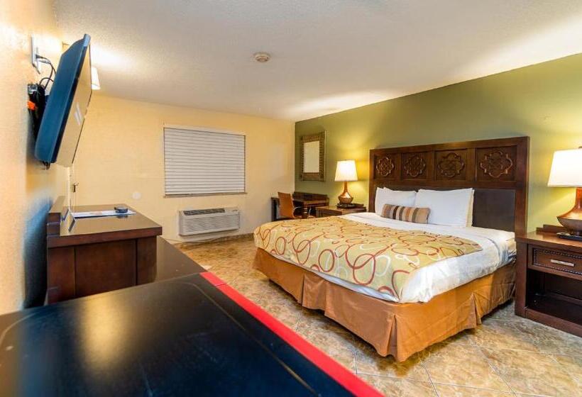 חדר דחוקס עם מיטת קינג, Sevilla Inn Kissimmee Near Disney