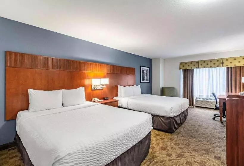 اتاق استاندارد با تخت دو نفره بزرگ برای معلولان, Clarion Hotel Portland International Airport
